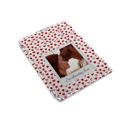 Polaroid Hearts - Personalised iPad Case