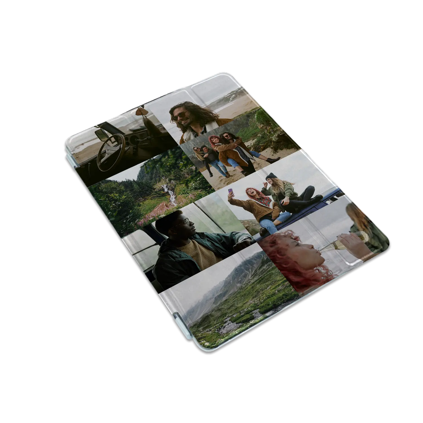 8 Pictures - Personalised iPad Case
