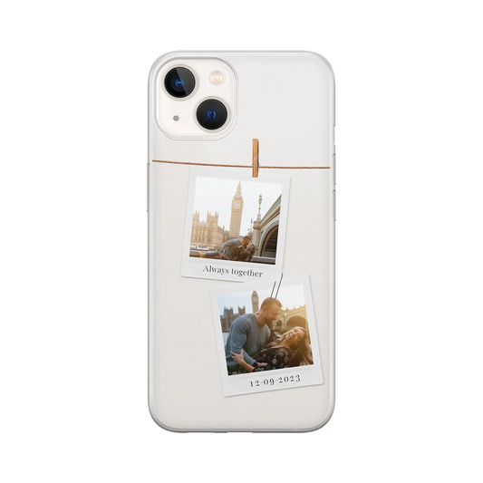 Polaroid Duo - Personalised iPhone Case