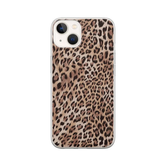 Tiny Leopard Print - Personalised iPhone Case