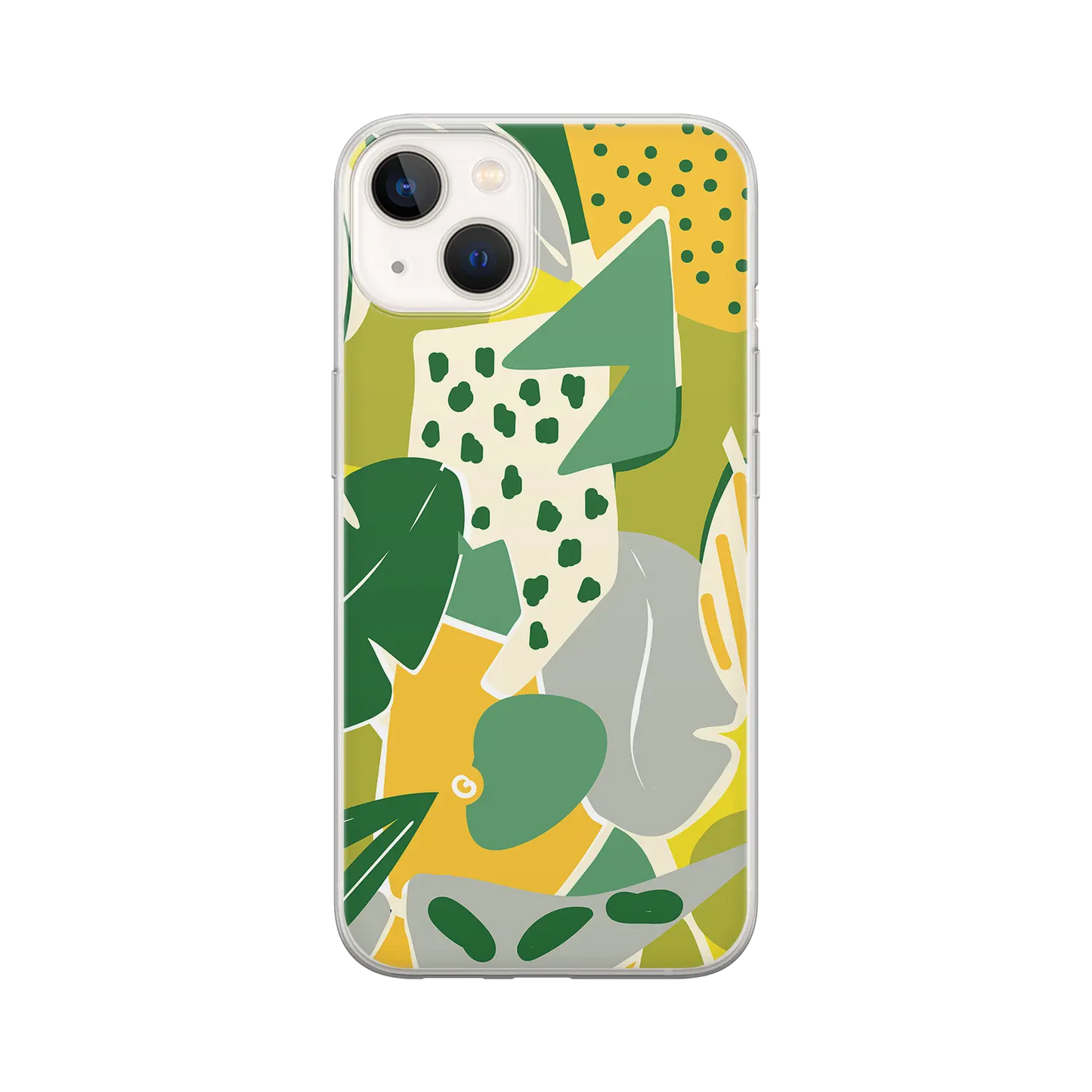 Contemporary Jungle - Personalised iPhone Case