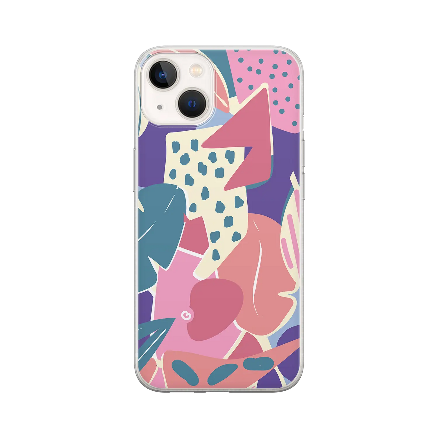 Contemporary Jungle - Personalised iPhone Case