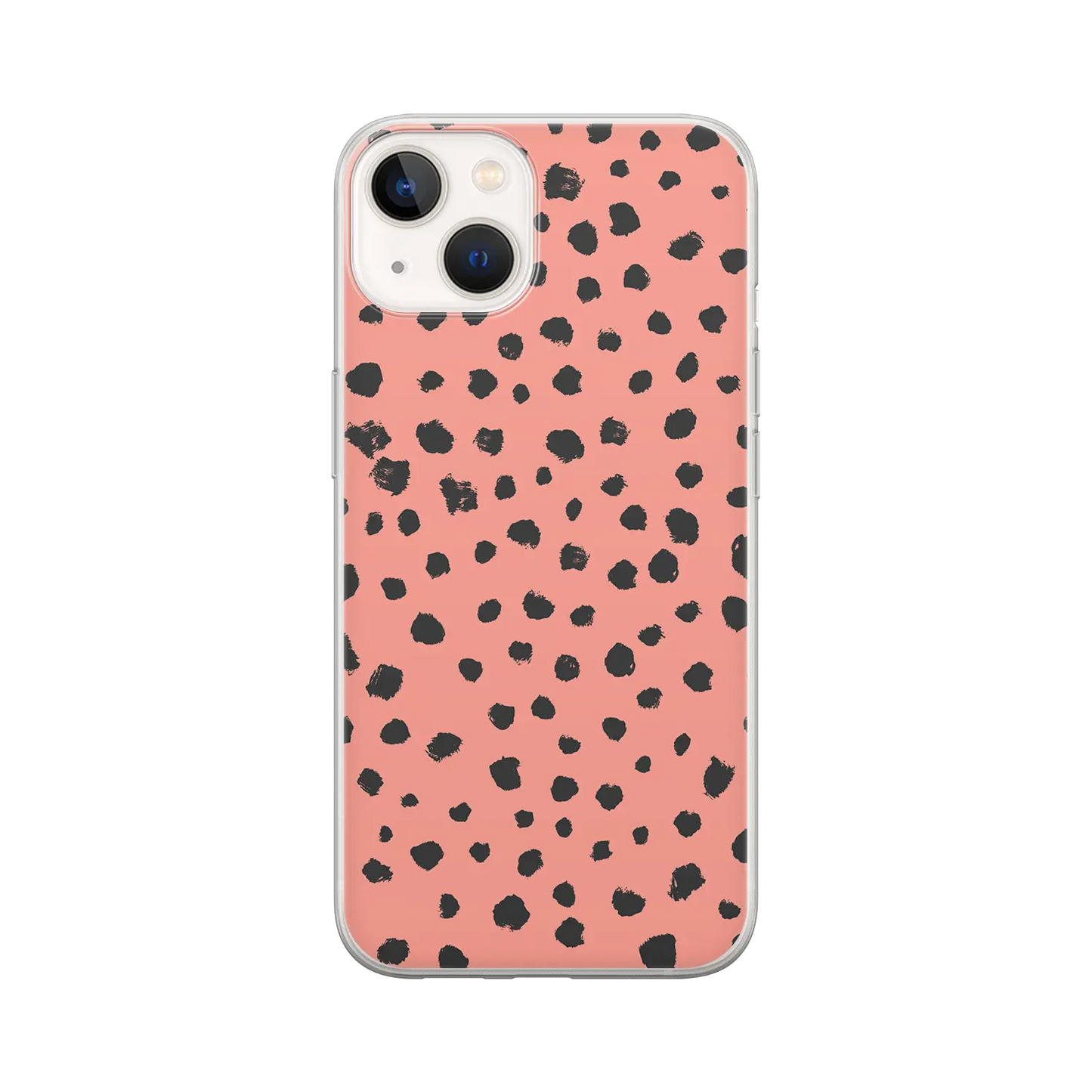 Grunge Dots - Personalised iPhone Case