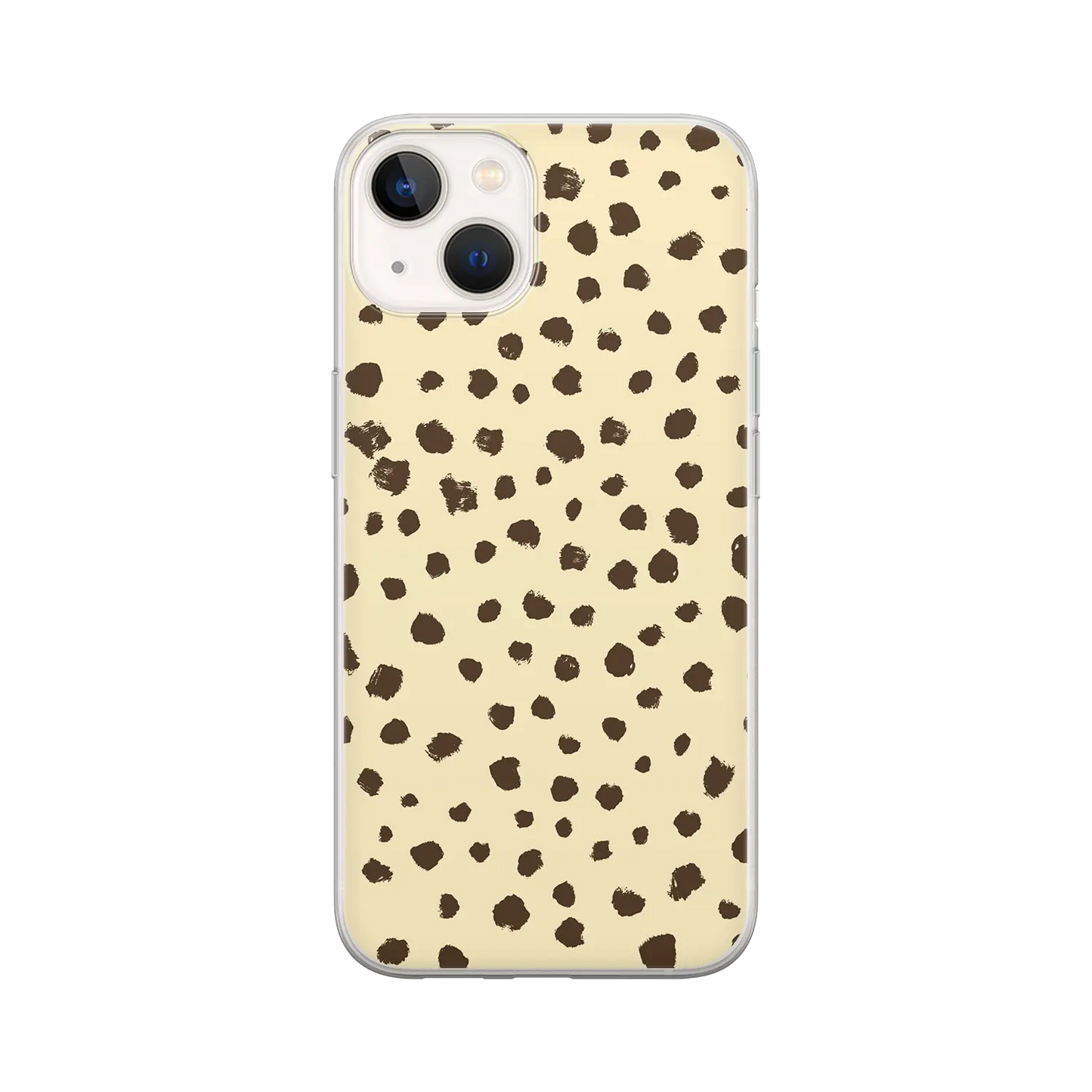 Grunge Dots - Personalised iPhone Case