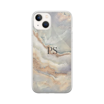 Marble Stone Luxury - Personalised iPhone Case