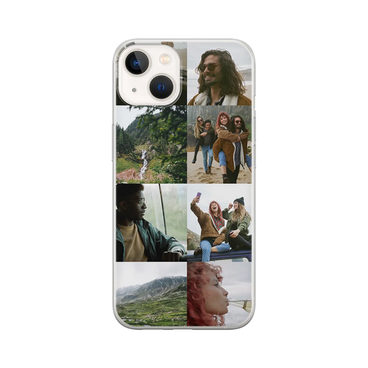 8 Pictures - Personalised iPhone Case