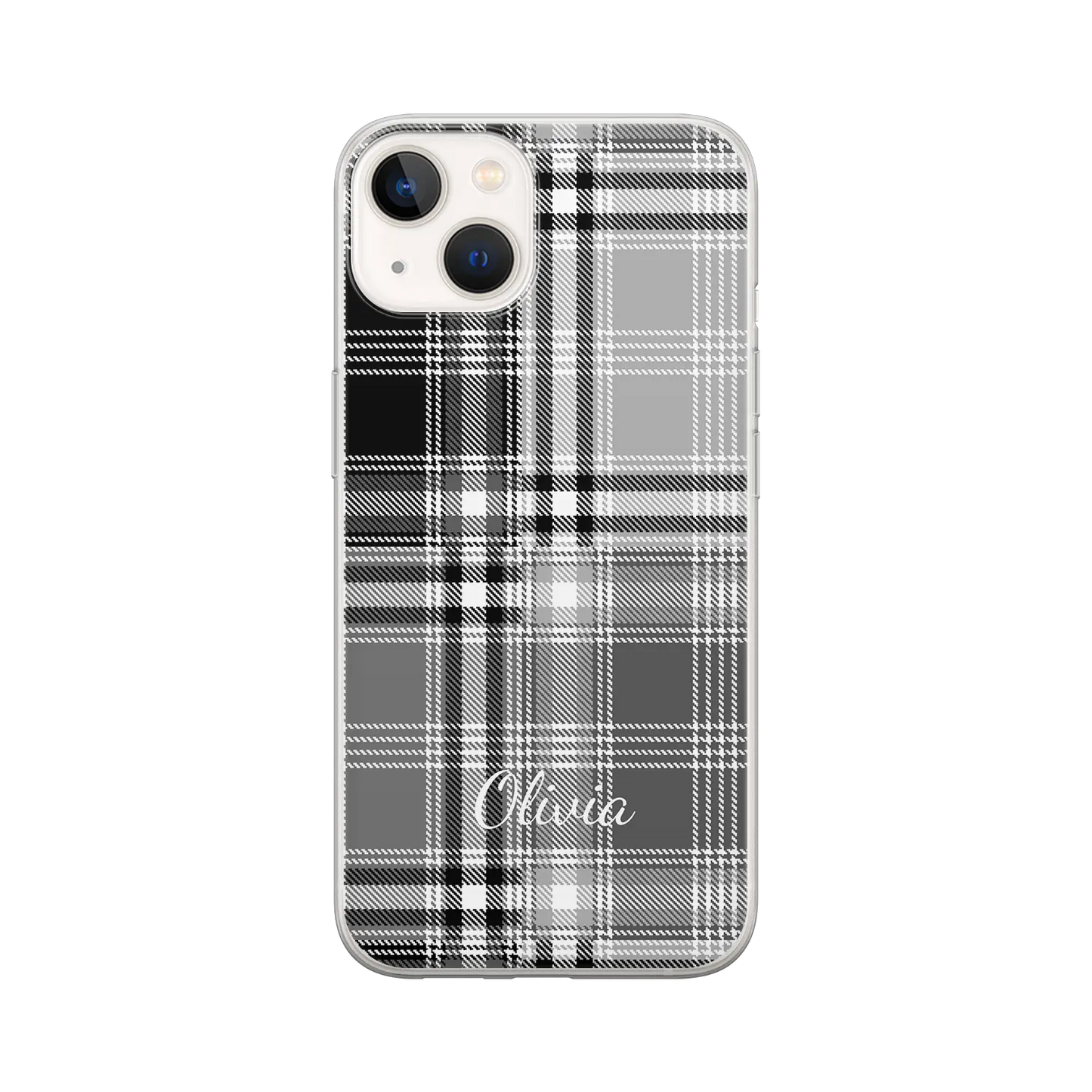 Plaid & Simple - Personalised iPhone Case