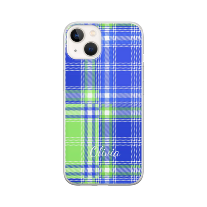 Plaid & Simple - Personalised iPhone Case