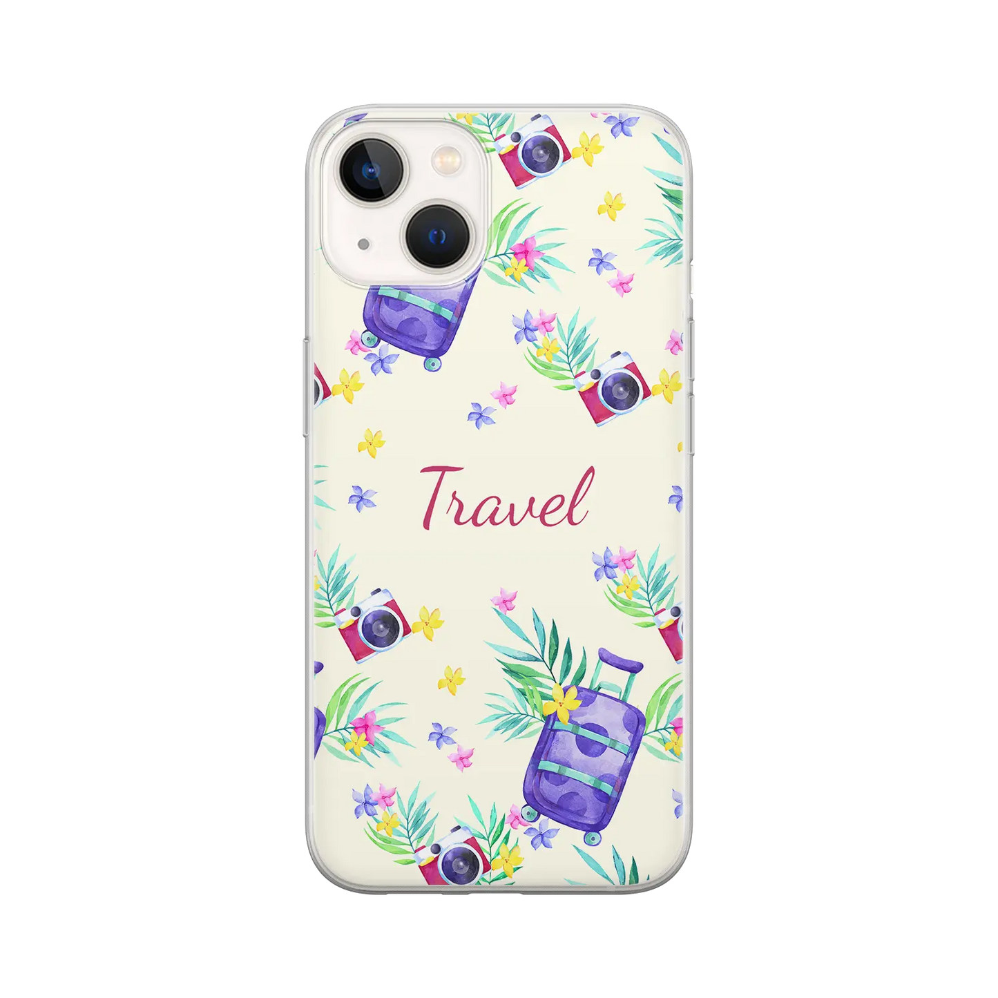 Suitcase Ready - Personalised iPhone Case