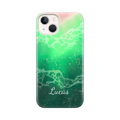 Sea Foam - Personalised iPhone Case