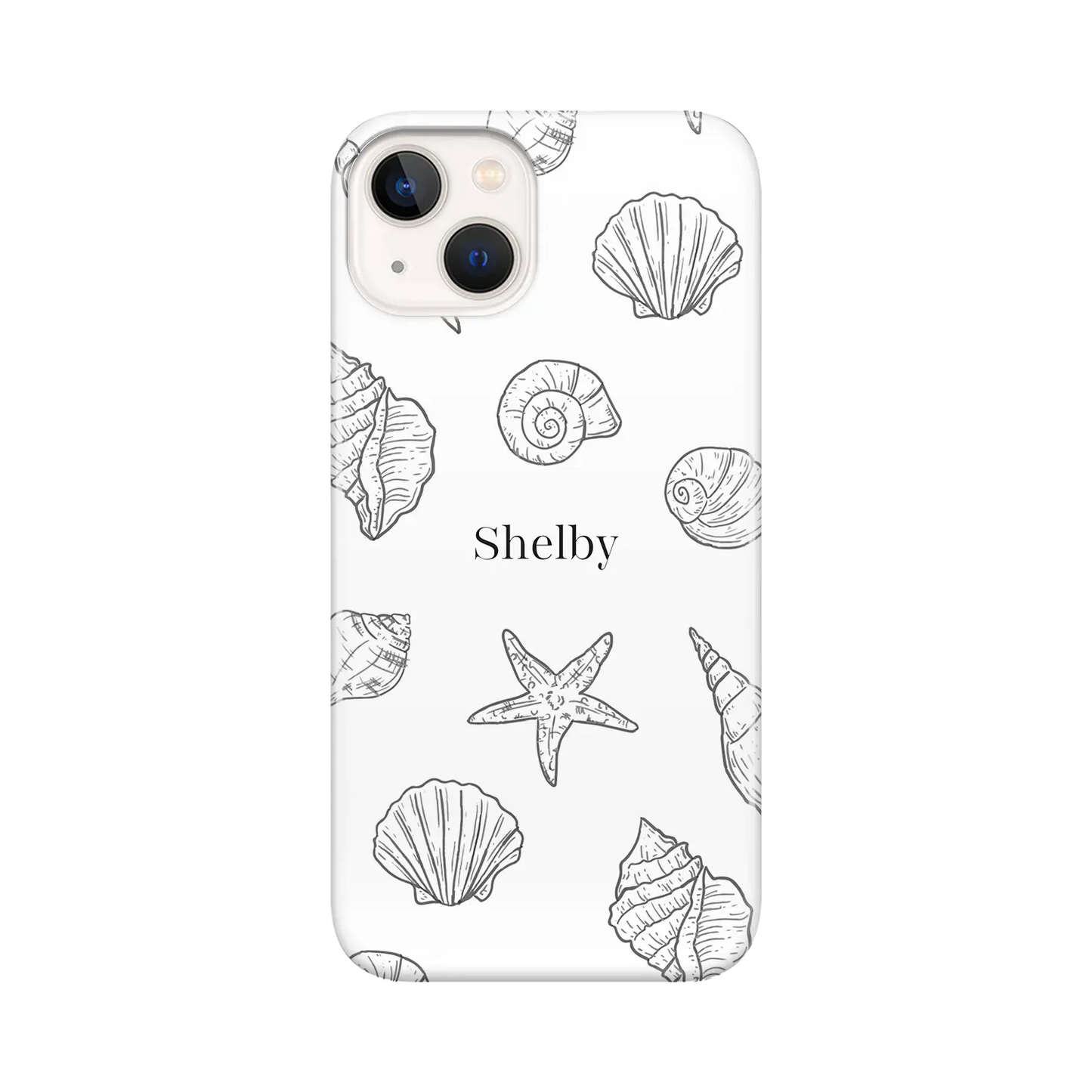 Seashells - Personalised iPhone Case