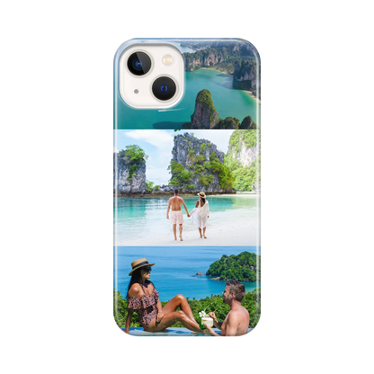 3 Pictures - Personalised iPhone Case