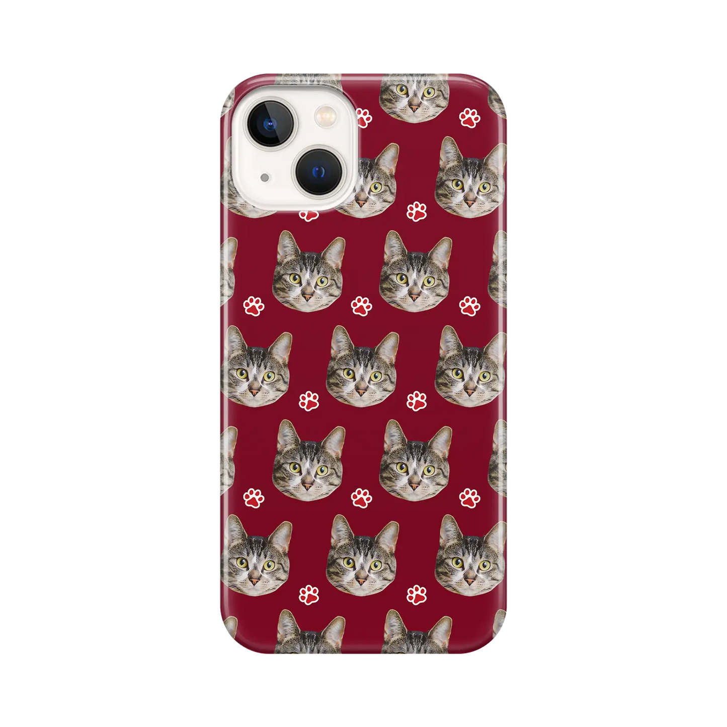 Face & Paws - Personalised iPhone Case