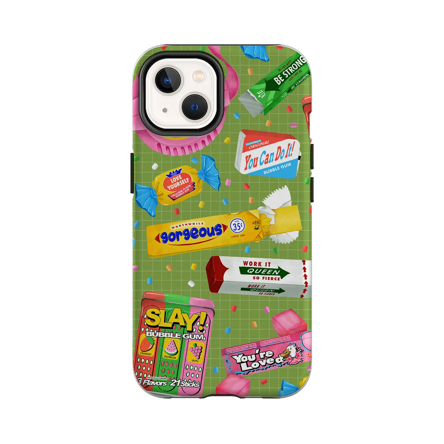 Slay Bubble Gum - Personalised iPhone Case