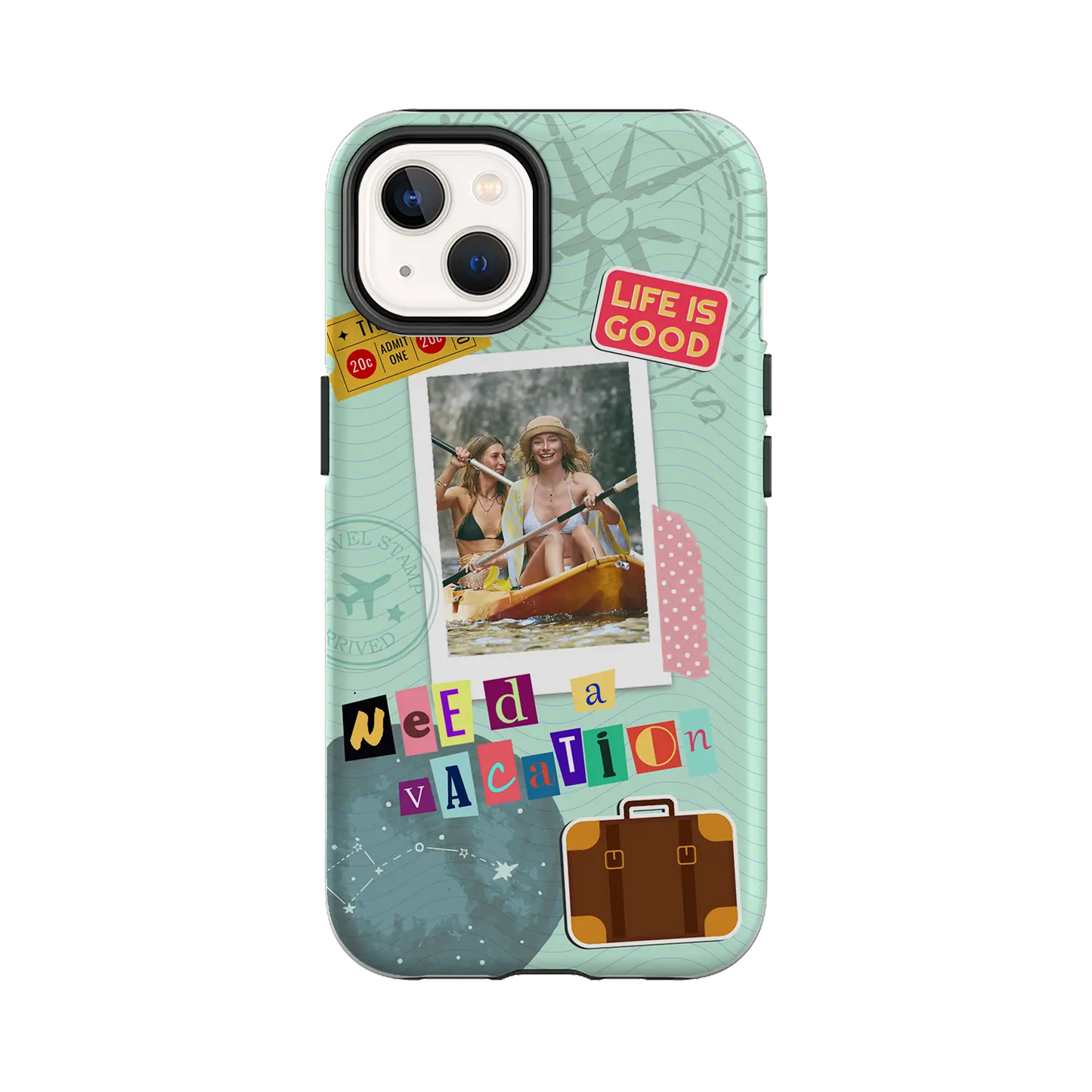 Need A Vacation - Personalised iPhone Case