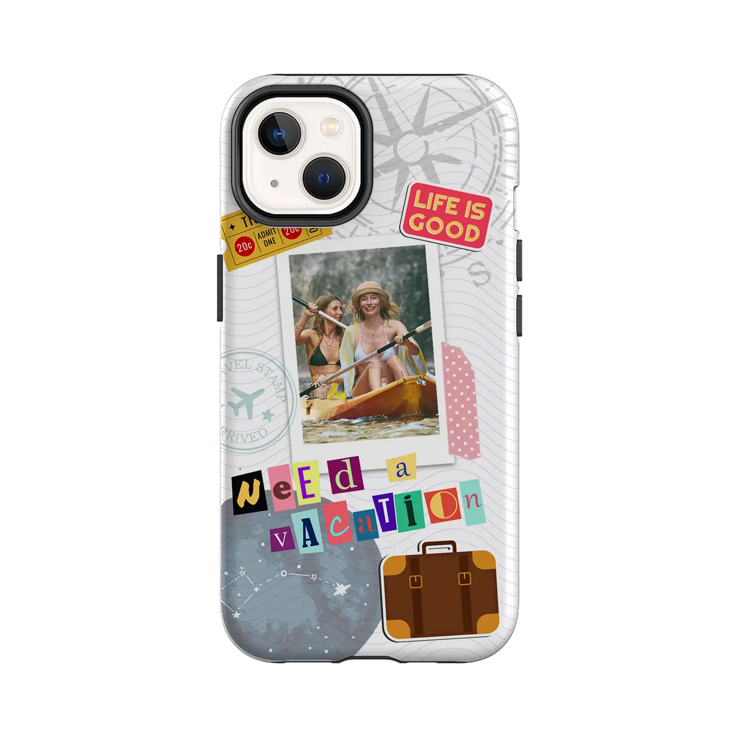 Need A Vacation - Personalised iPhone Case