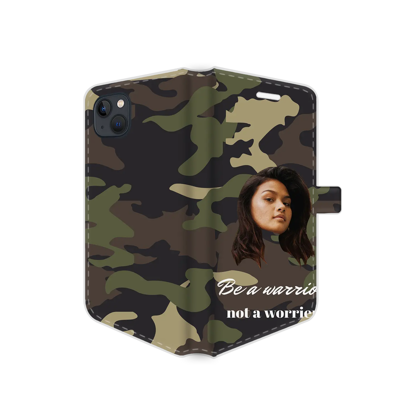 Let’s Face It - Camouflage - Personalised iPhone Case