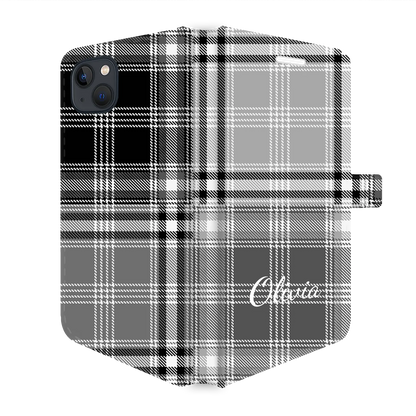 Plaid & Simple - Personalised iPhone Case