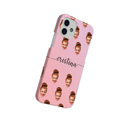 Face & Swirls - Personalised Galaxy S Case