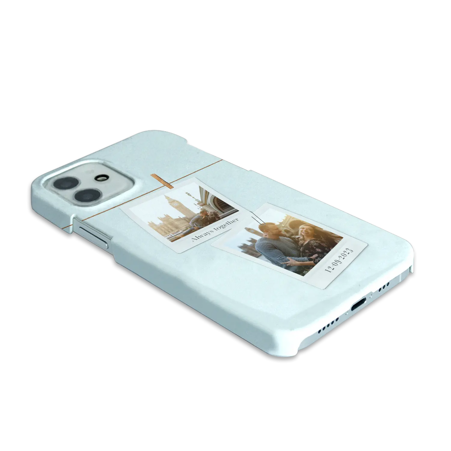 Polaroid Duo - Personalised Galaxy A Case