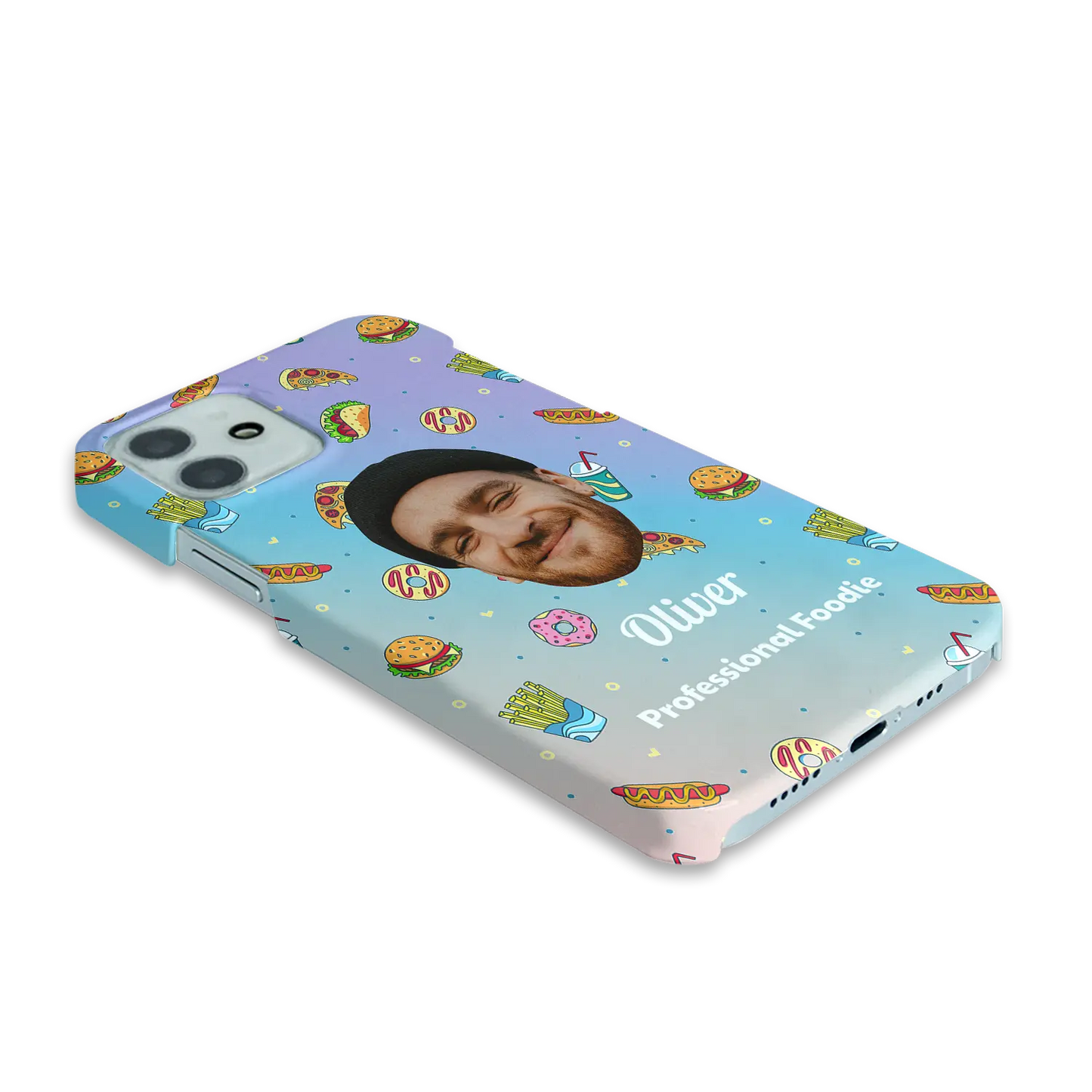 Let’s Face It - Food - Personalised iPhone Case