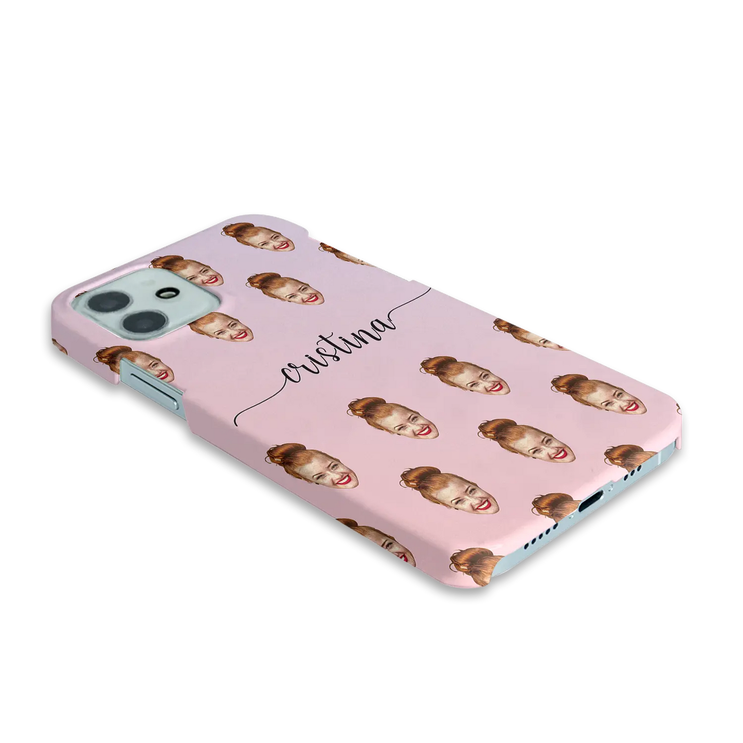 Face & Swirls - Personalised Galaxy S Case