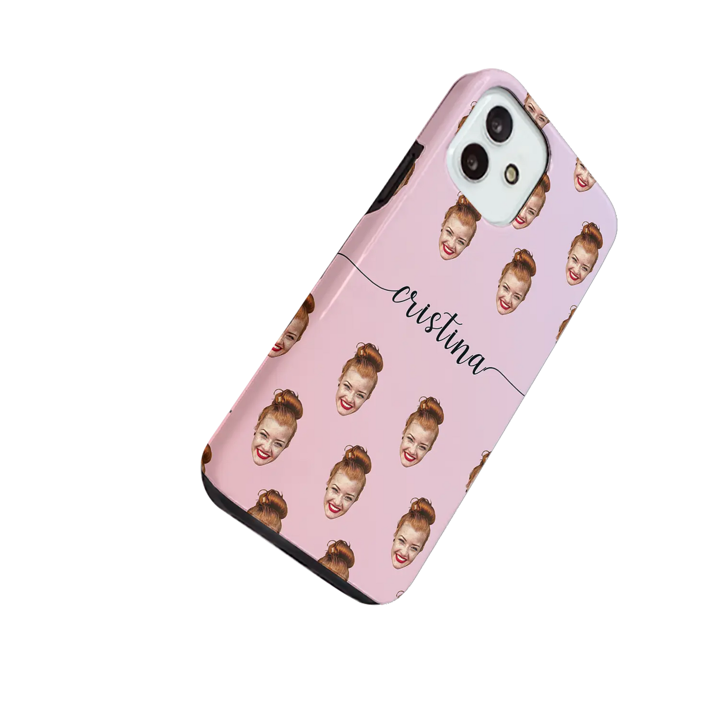 Face & Swirls - Personalised Galaxy S Case