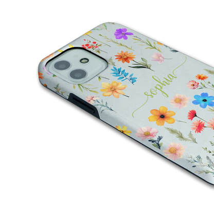 Flowers - Personalised Galaxy S case