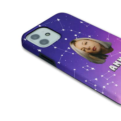 Let’s Face It - Constellations - Personalised iPhone Case