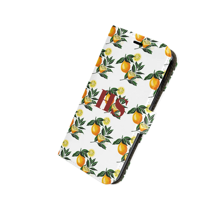 Lemon pattern - Personalised iPhone Case