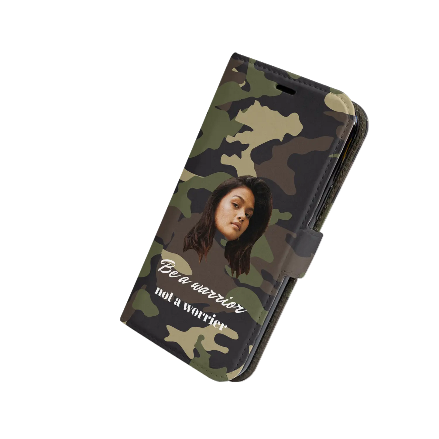 Let’s Face It - Camouflage - Personalised iPhone Case