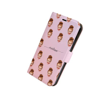 Face & Swirls - Personalised Galaxy S Case