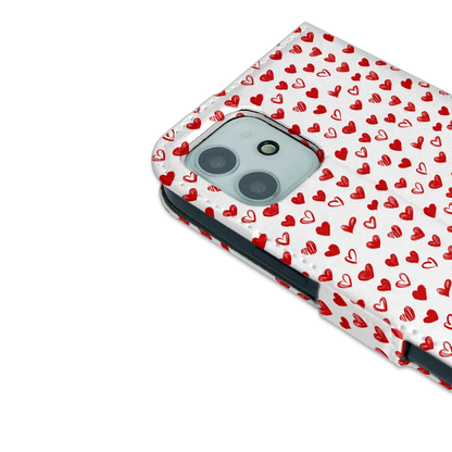 Polaroid Hearts - Personalised iPhone Case