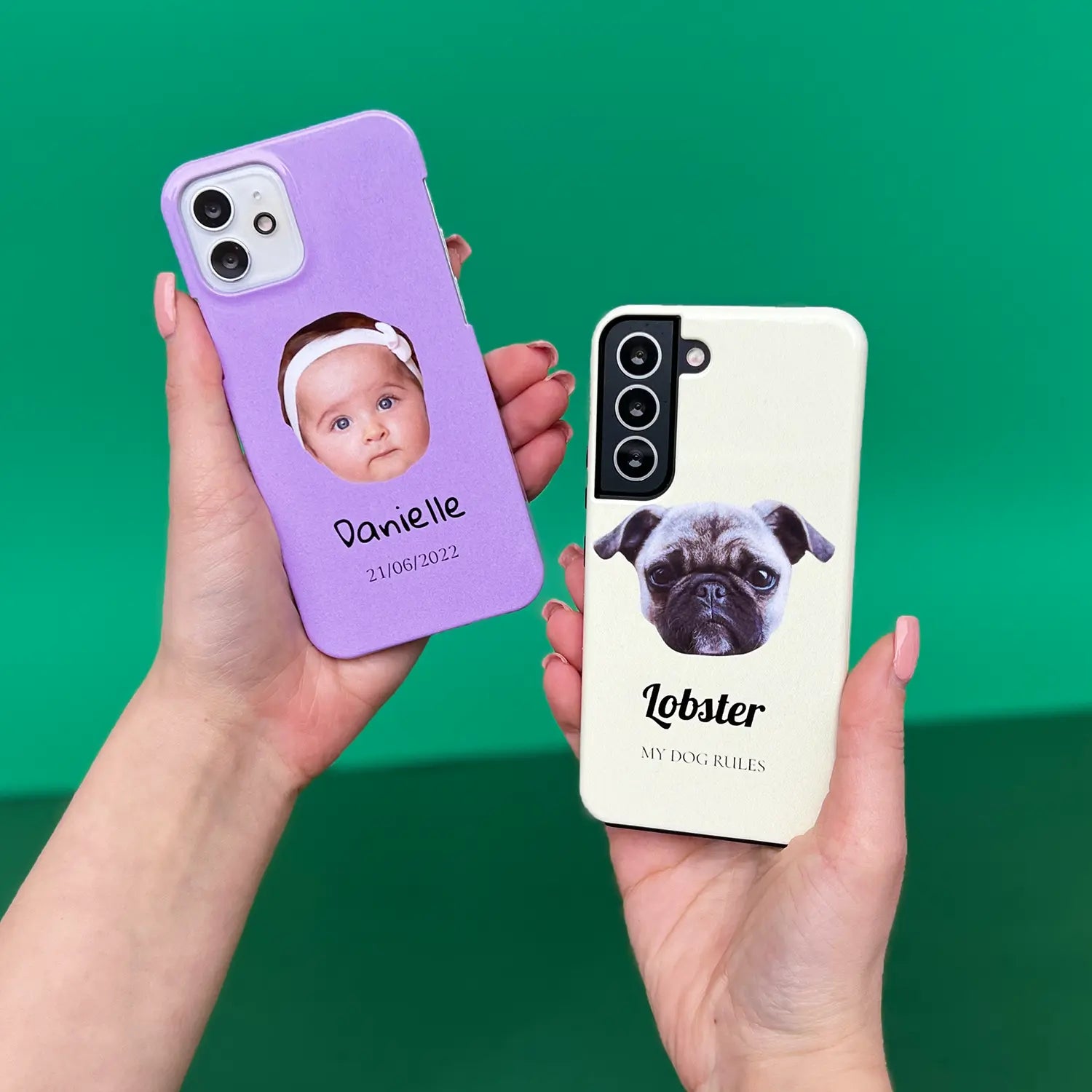 Colección Cara: Diseño de bebés y perros