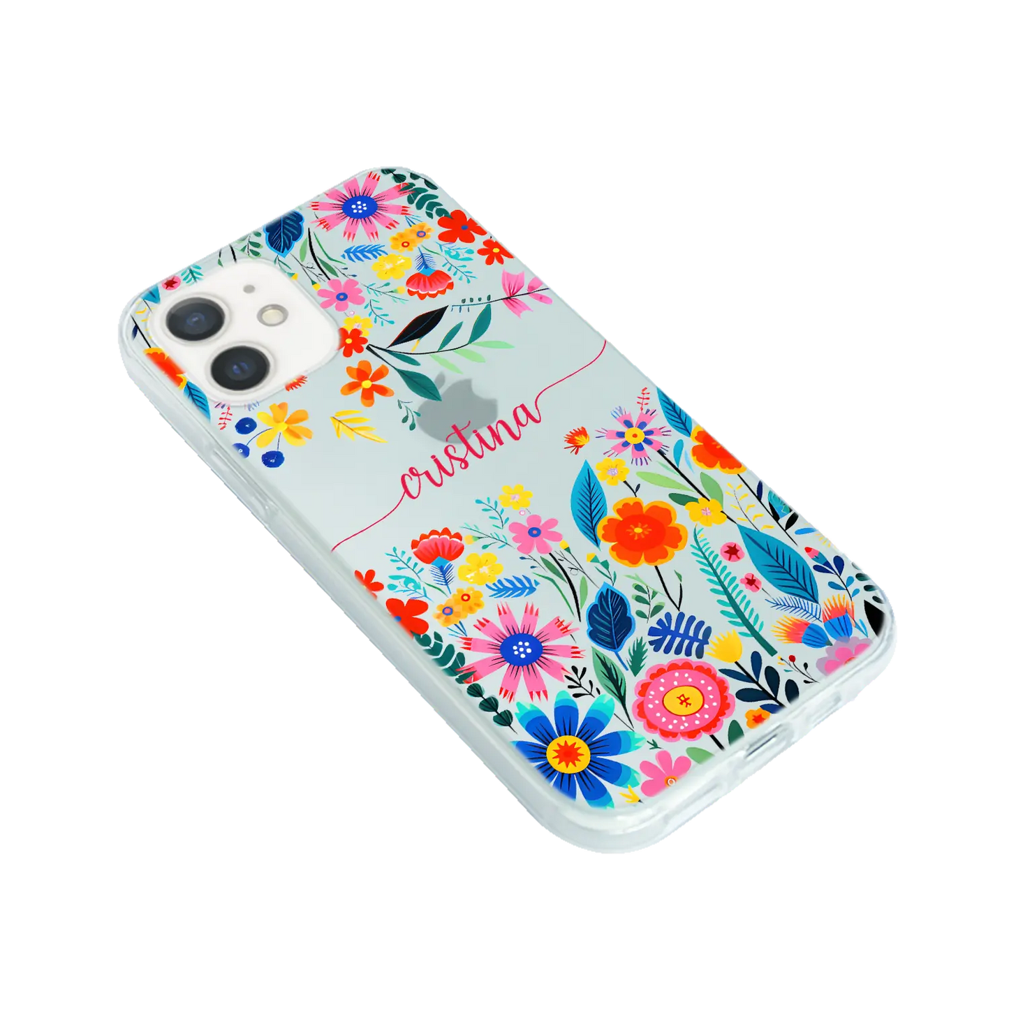 Flores felices - Carcasa personalizada iPhone
