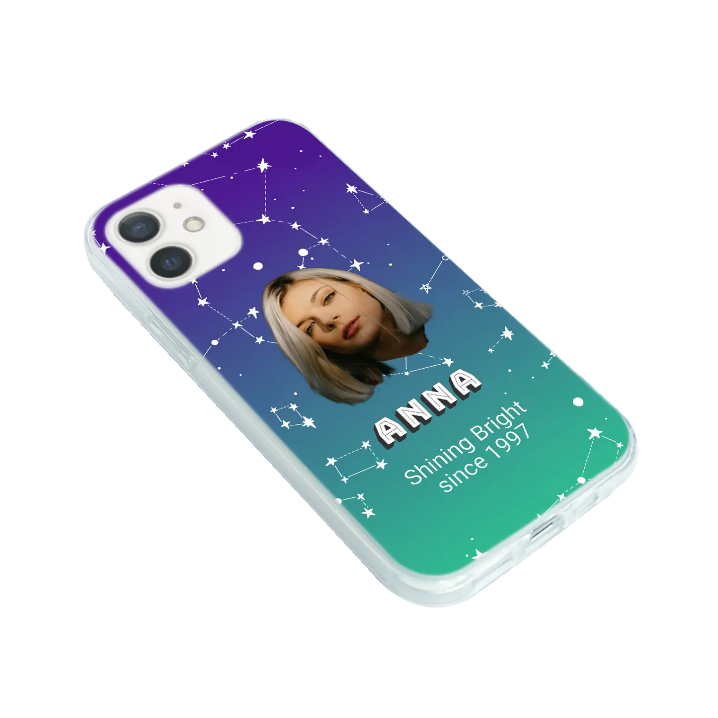 Let's Face It - Constelaciones - Funda personalizada Galaxy S