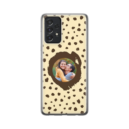 Estilo de imagen Grunge Dots - Carcasa personalizada Galaxy A