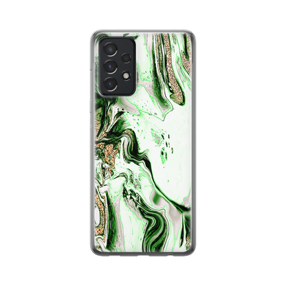 Goteo de mármol - Carcasa personalizada Galaxy A