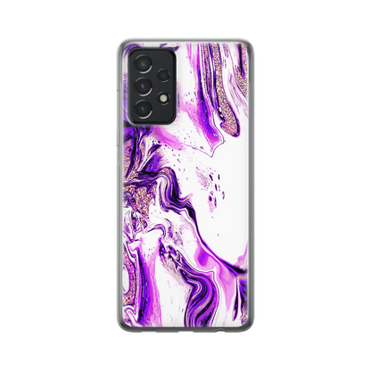 Goteo de mármol - Carcasa personalizada Galaxy A