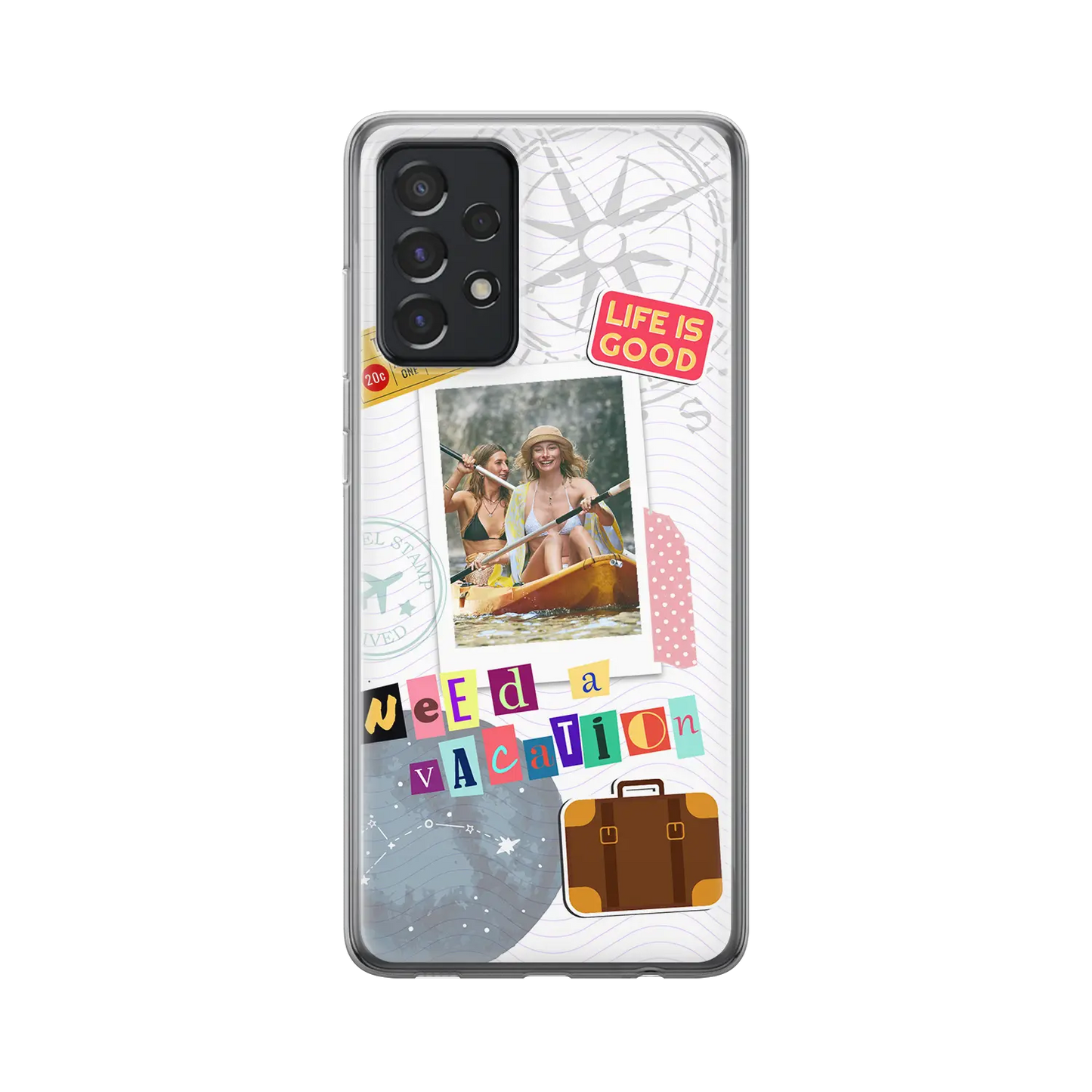 Need A Vacation - Carcasa personalizada Galaxy A