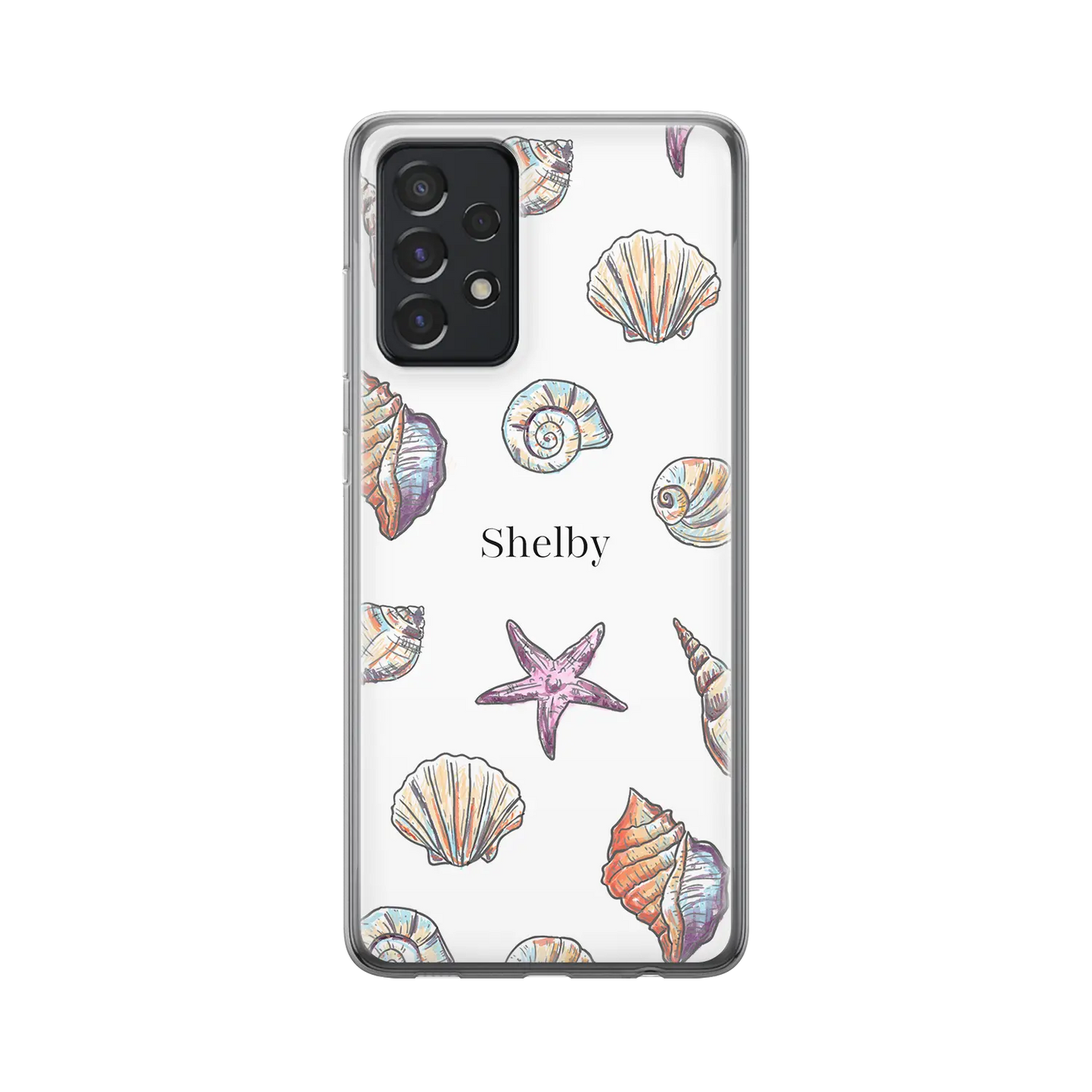 Conchas marinas - Carcasa personalizada Galaxy A