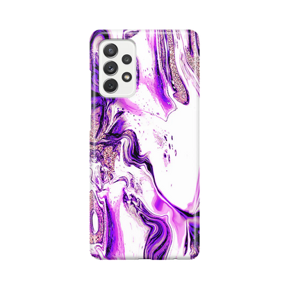 Goteo de mármol - Carcasa personalizada Galaxy A