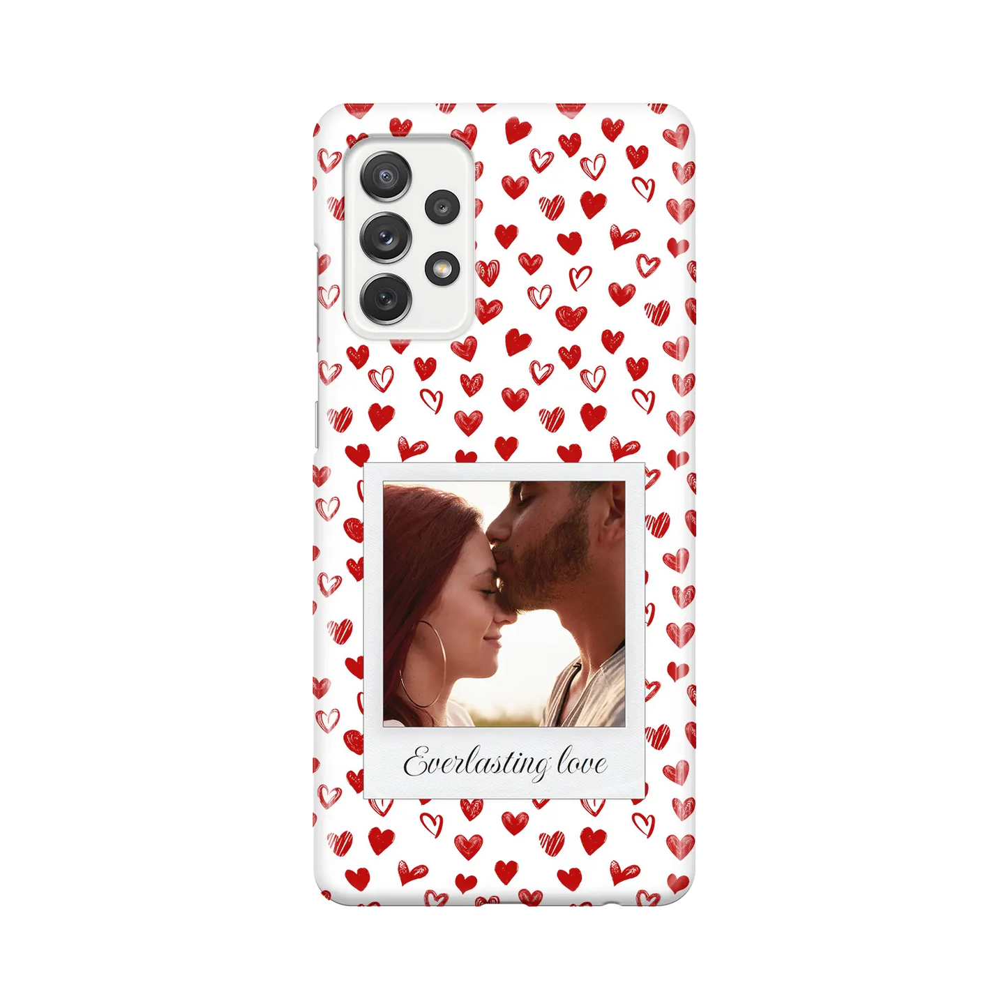 Corazones Polaroid - Carcasa personalizada Galaxy A