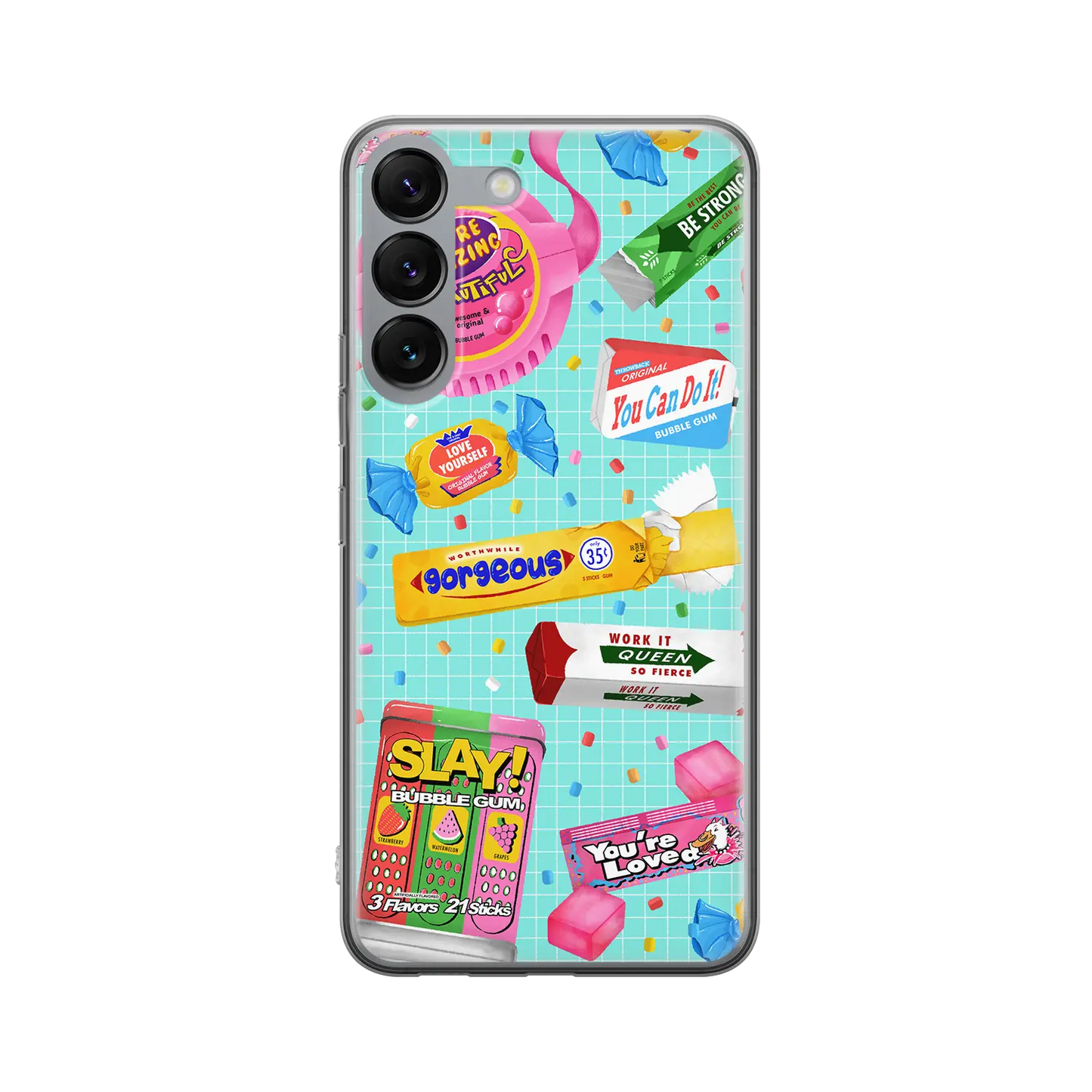 Slay Bubble Gum - Carcasa personalizada Galaxy S