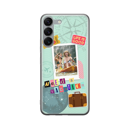 Need A Vacation - Carcasa personalizada Galaxy S