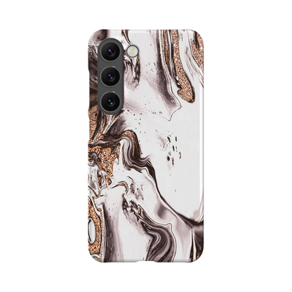 Goteo de mármol - Carcasa personalizada Galaxy S