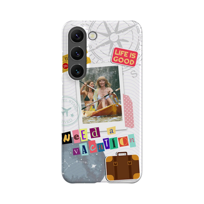 Need A Vacation - Carcasa personalizada Galaxy S