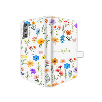 Flores - Carcasa personalizada Galaxy S