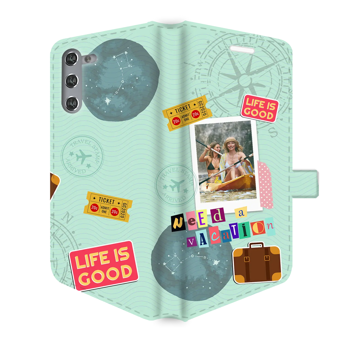 Need A Vacation - Carcasa personalizada Galaxy S