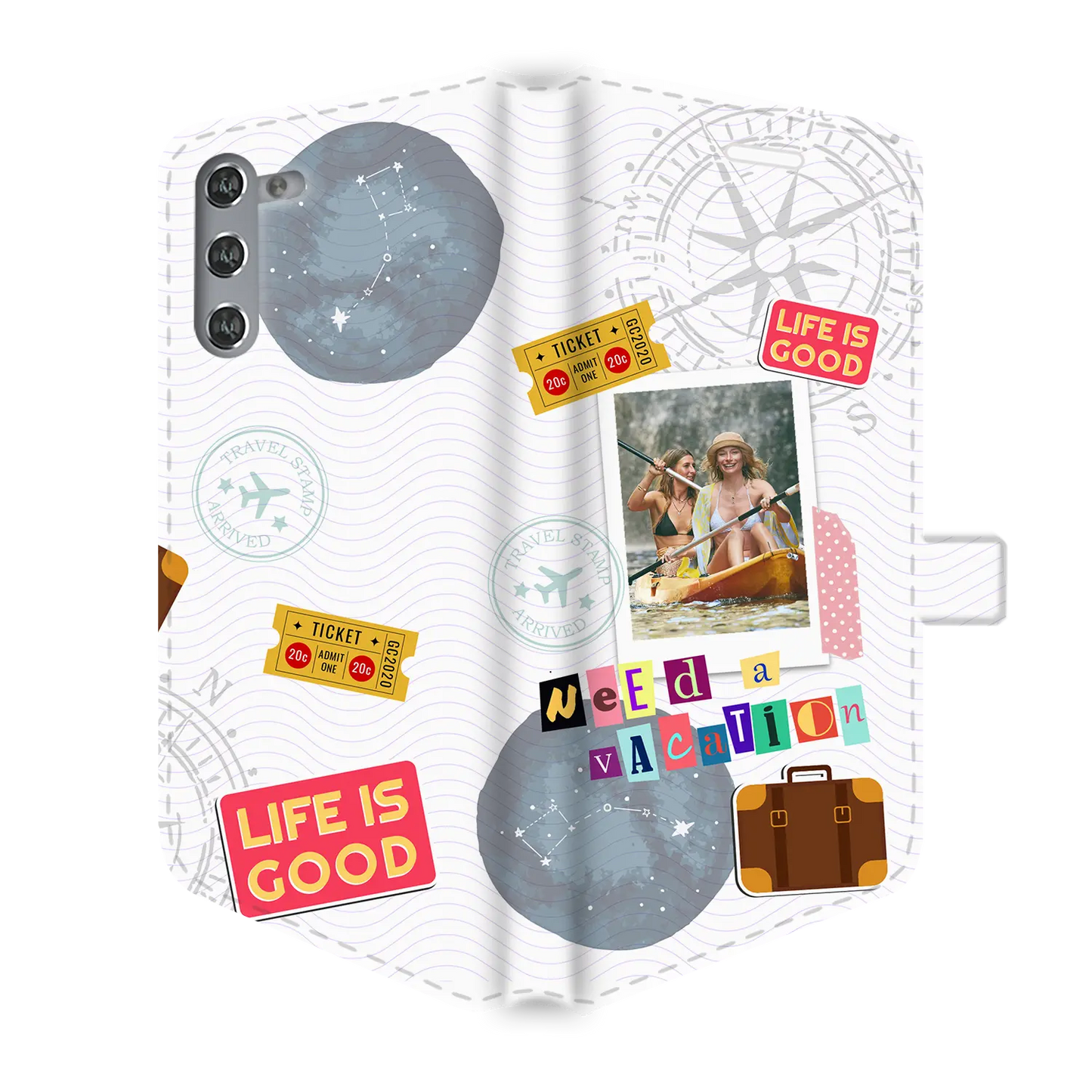 Need A Vacation - Carcasa personalizada Galaxy S